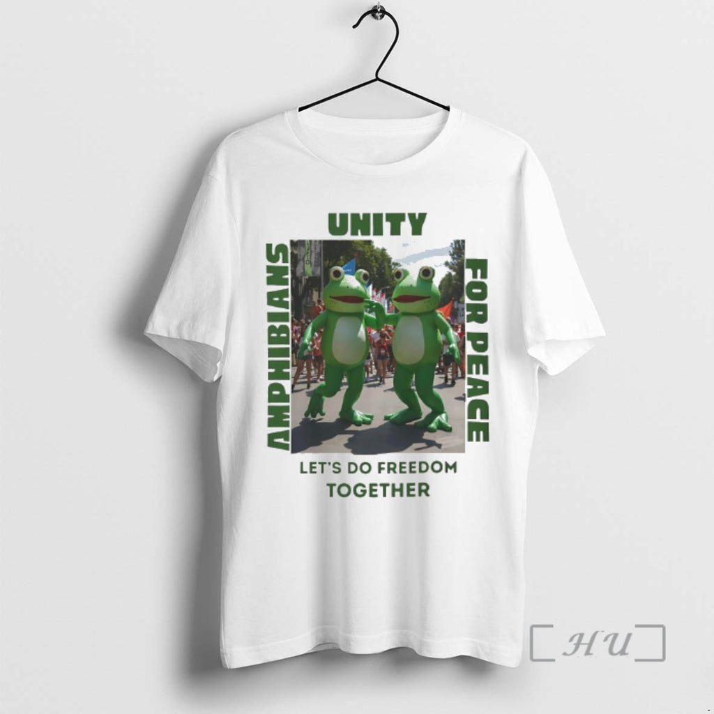 Officials Frog Amphibians Unity For Peace Lets Do Freedom Together