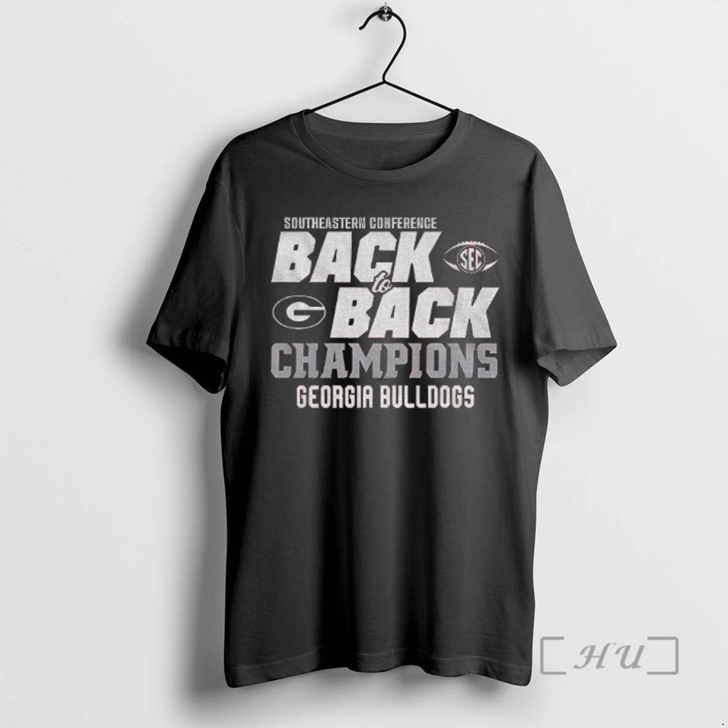 Officials Georgia Bulldogs 2025 Sec Champions Back To Back
