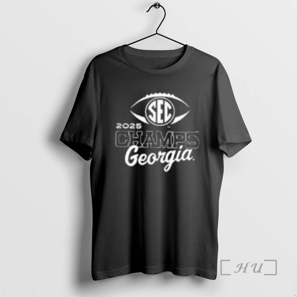 Officials Georgia Bulldogs 2025 Sec Football Champions Recap 2 Sided