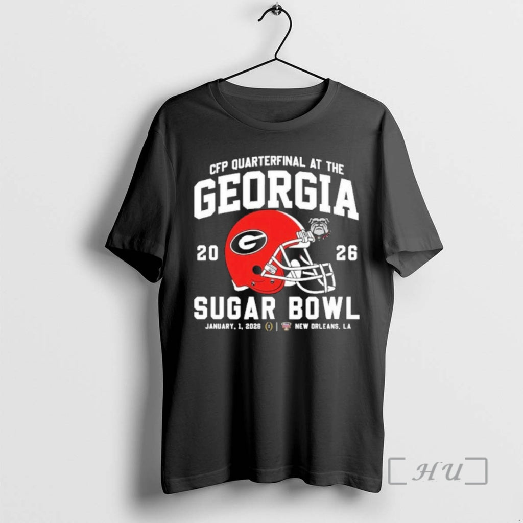 Officials Georgia Bulldogs Cfp Sugar Bowl 2026 Helmet