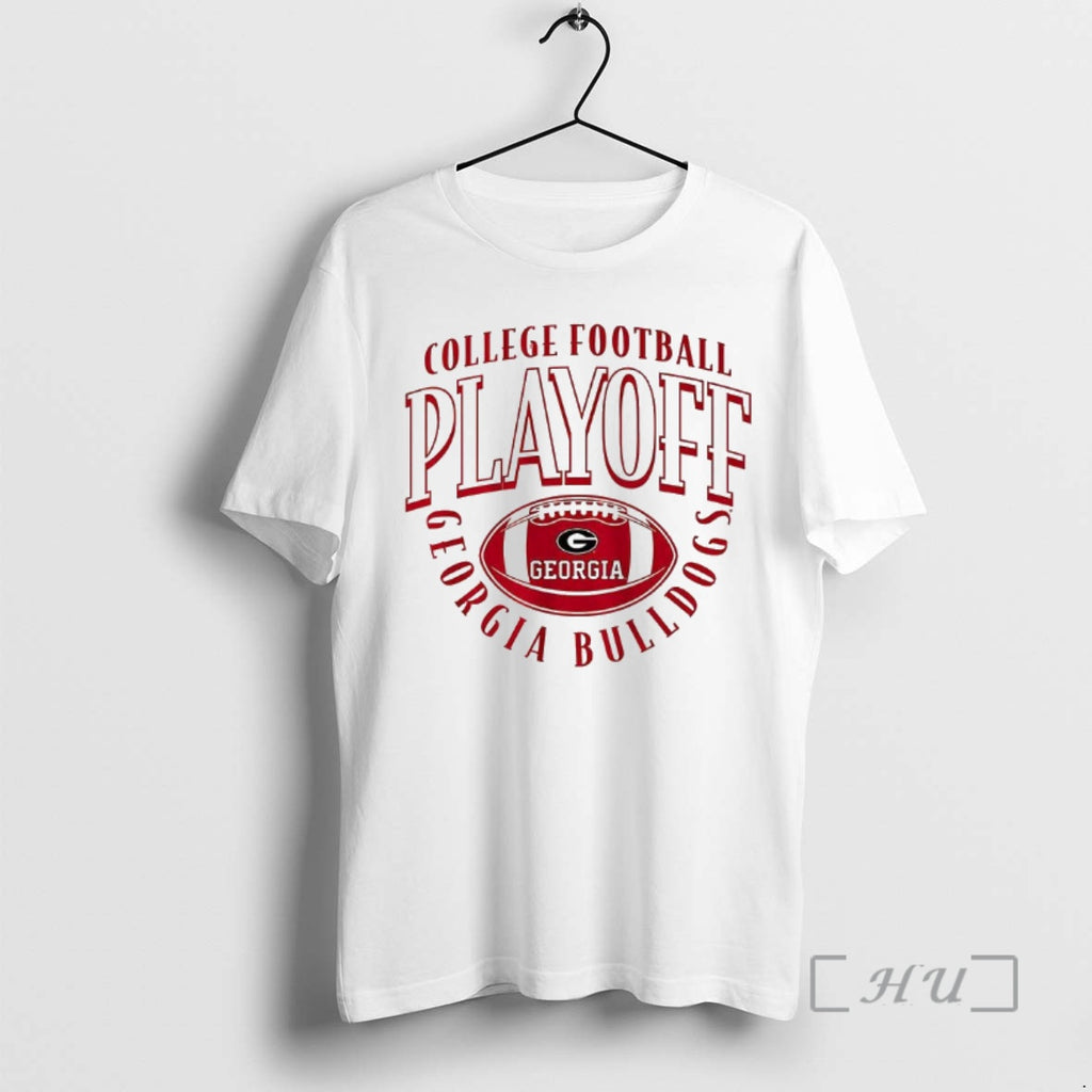 Officials Georgia Bulldogs Ncaa College Football Playoff Team 2025 2026 Curve Ball Logo Premium
