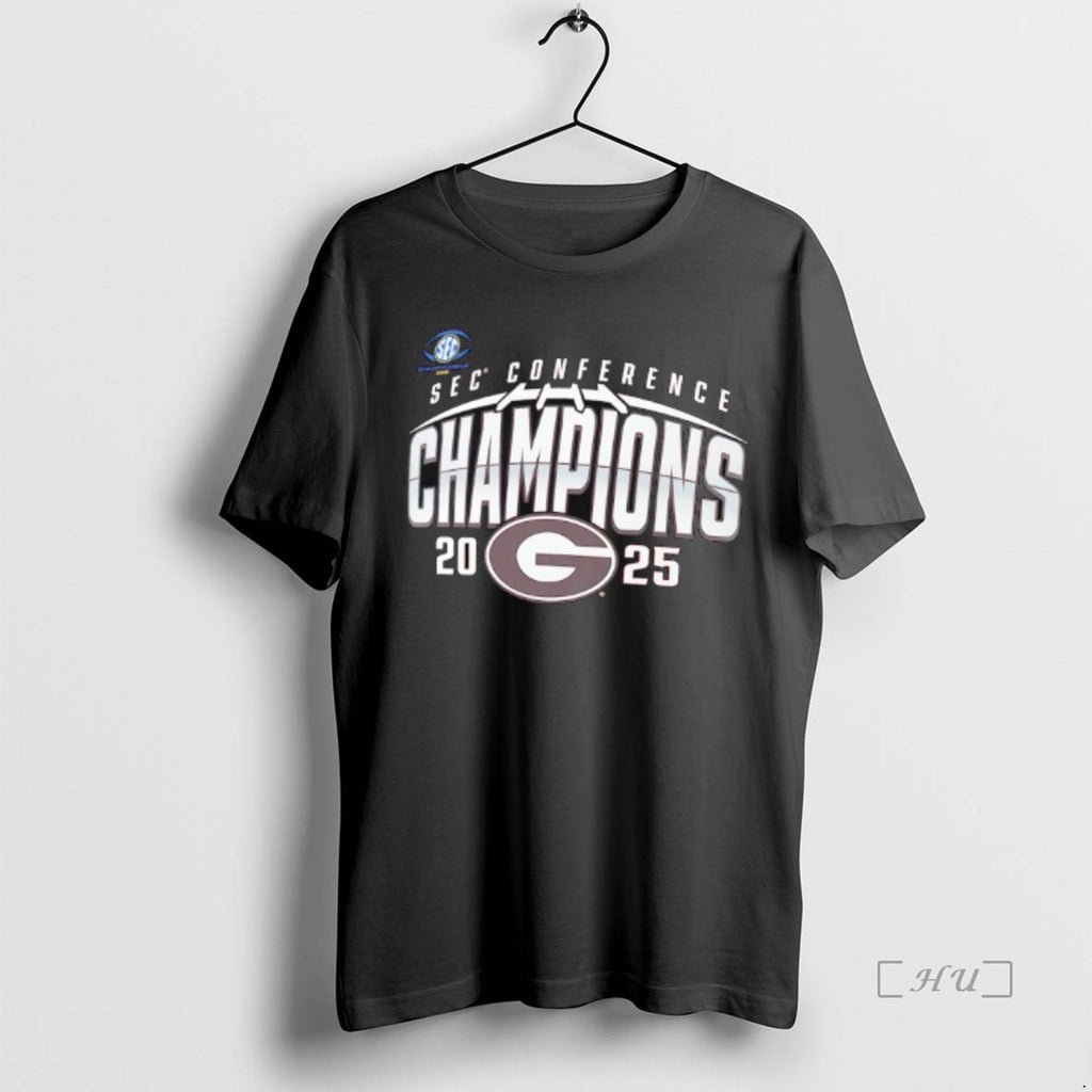 Officials Georgia Bulldogs Sec Football Champions 2025