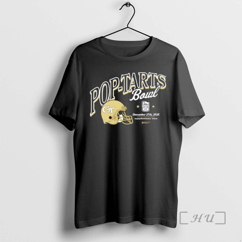Officials Georgia Tech Yellow Jackets 2025 Pop Tarts Bowl Helmet