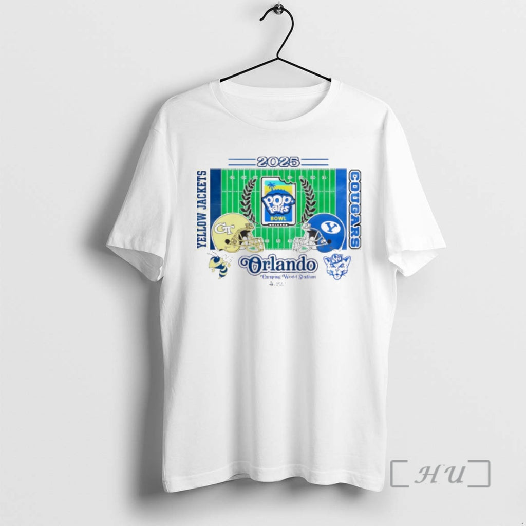 Officials Georgia Tech Yellow Jackets Vs Byu Cougars 2025 Pop Tarts Bowl 2 Team Stadium