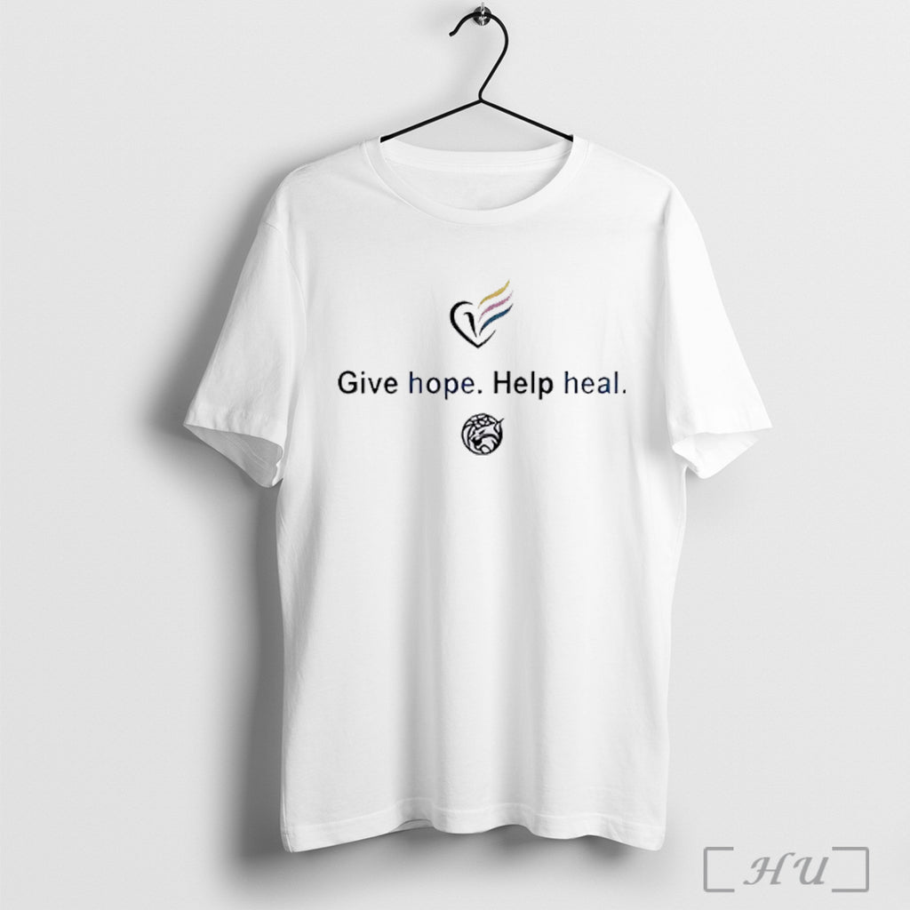Officials Give Hope Help Heal For Annunciation Minnesota Lynx 2025 T Shirts