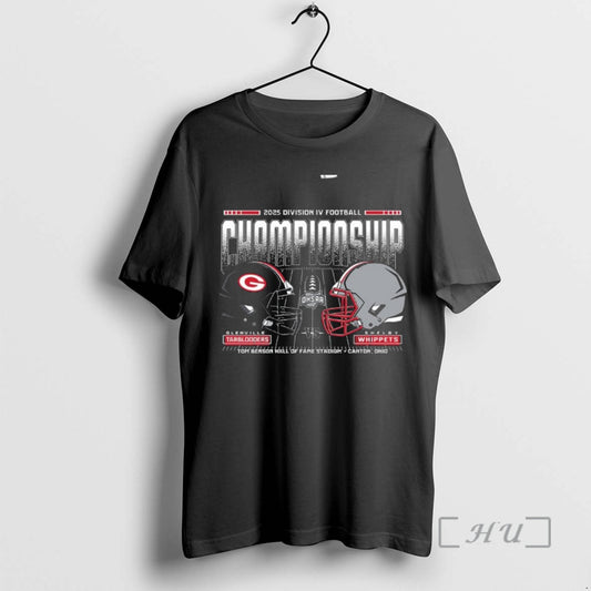 Officials Glenville Tarblooders Vs Shelby Whippets 2025 Ohsaa Division Iv Football Championship Matchup Premium T-Shirts,...