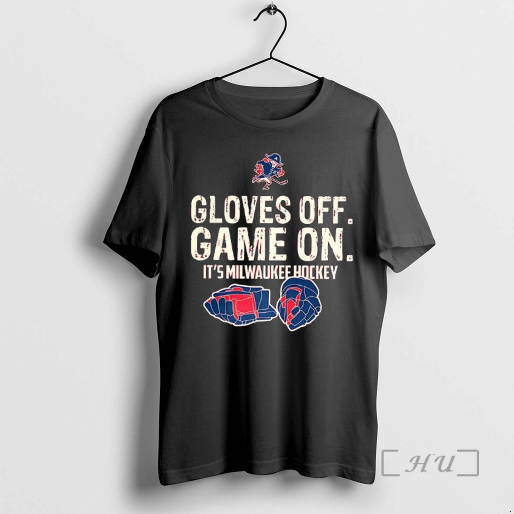 Officials Gloves Off Game On Its Milwaukee Hockey