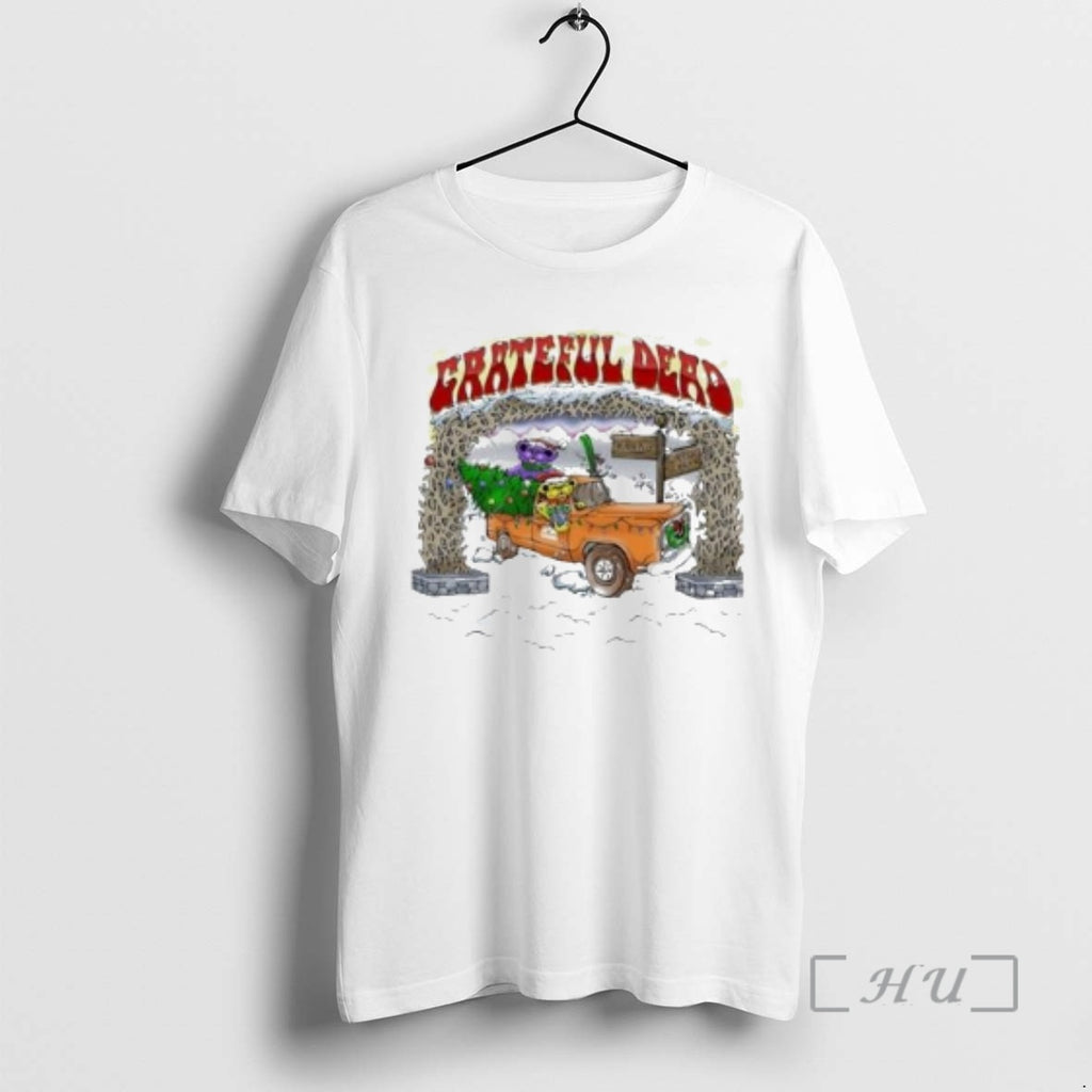 Officials Grateful Dead X Peter Forsythe Truckin Through The Snow 2025 Circle White Premium