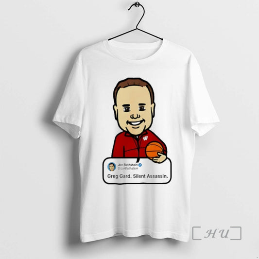 Officials Greg Gard Silent Assassin Caricature T-Shirts, Hoodie, Sweatshirt | WearSparks.com