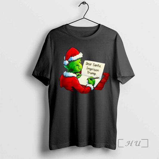 Officials Grinch Dear Santa Imprison Trump Ornaments T-Shirts, Hoodie, Sweatshirt | WearSparks.com