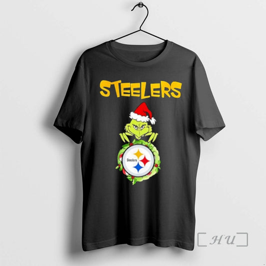 Officials Grinch My Steelers Stole My Heart Christmas T-Shirts, Hoodie, Sweatshirt | WearSparks.com