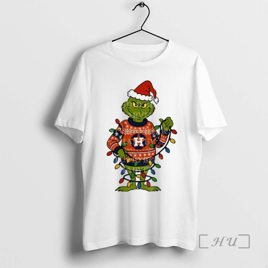 Officials Grinch Santa Hat Houston Astros Baseball Christmas 2025