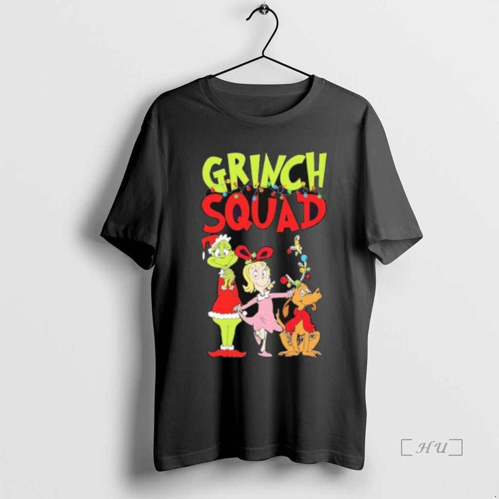 Officials Grinch Squad Retro Christmas Stylish