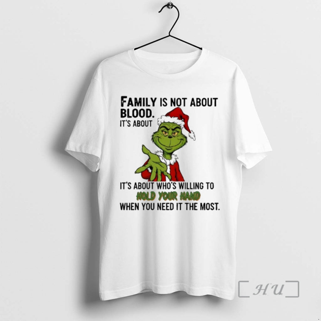 Officials Grinch Family Is Not About Blood Its About Its About Whos Willing To Hold