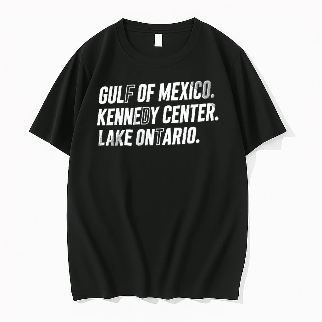 Officials Gulf Of Mexico Kennedy Center Lake Ontario Bold Typography Highlighted Letters Youth