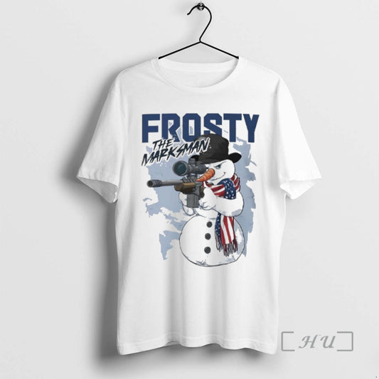 Officials Gun Snowman Frosty The Marksman T-Shirts, Hoodie, Sweatshirt | WearSparks.com