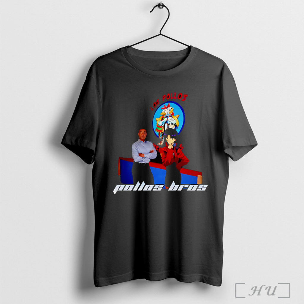 Officials Gus And Misato Los Pollos Bros T Shirt