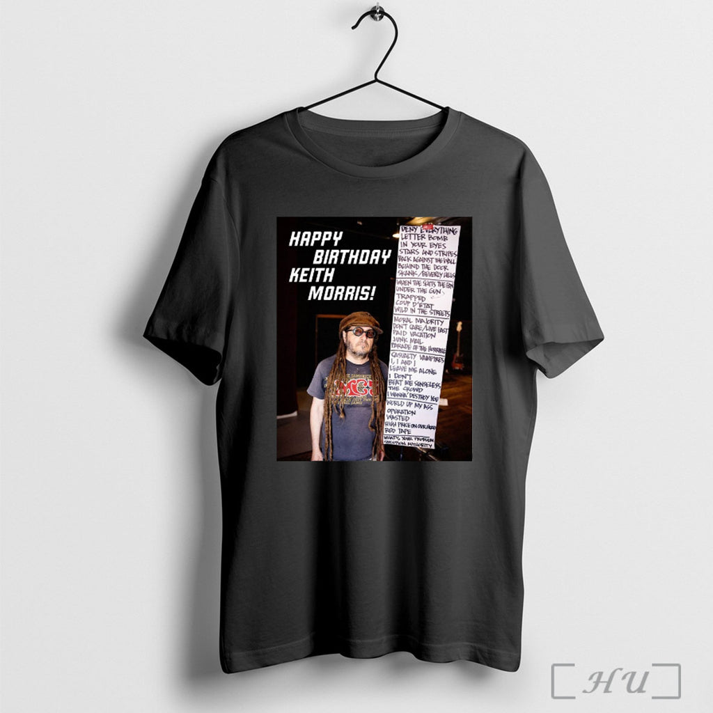 Officials Happy Birthday To Ceo Keith Morris September 18th 2025 T Shirt