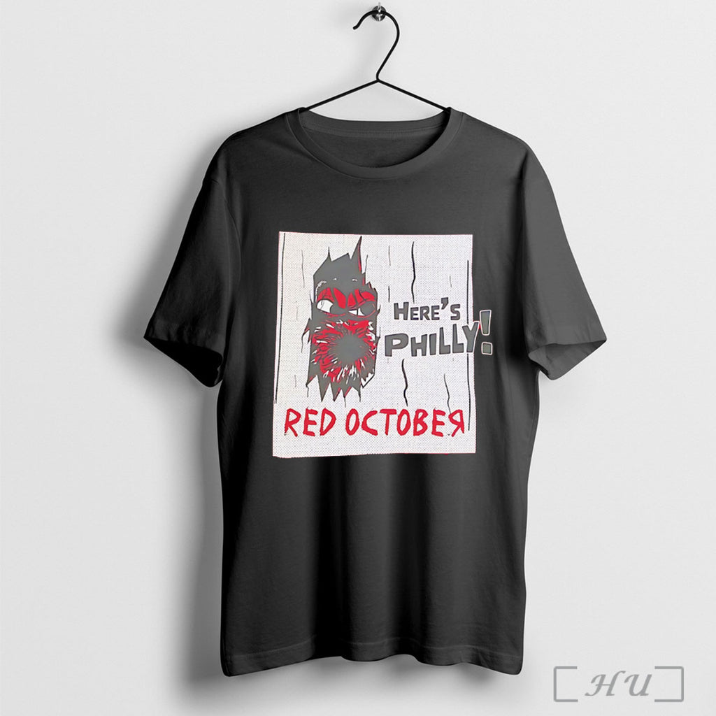 Officials Heres Philly Red October T Shirt