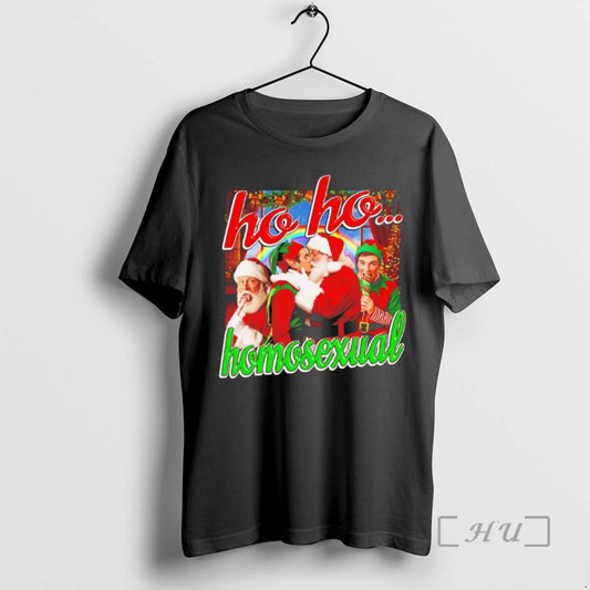 Officials Ho Ho Homosexual Christmas T-Shirts, Hoodie, Sweatshirt | WearSparks.com