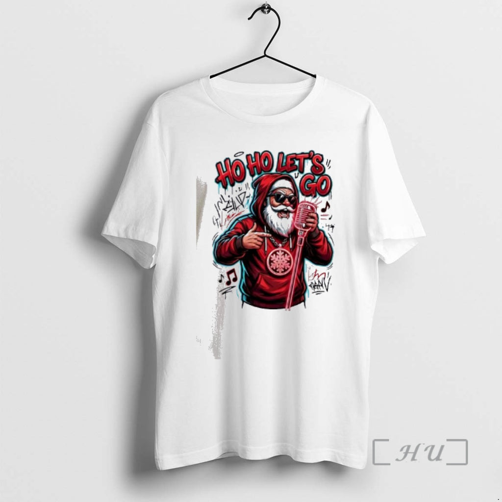 Officials Ho Ho Lets Go Hip Hop Santa Christmas