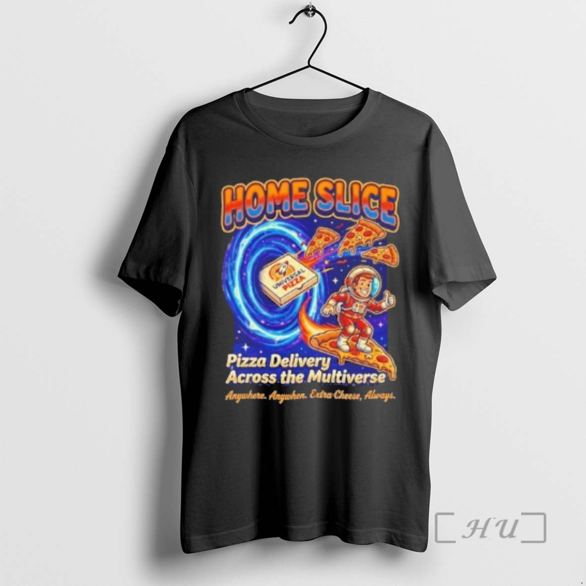 Officials Home Slice Pizza Delivery Across The Multiverse T-Shirts, Hoodie, Sweatshirt | WearSparks.com