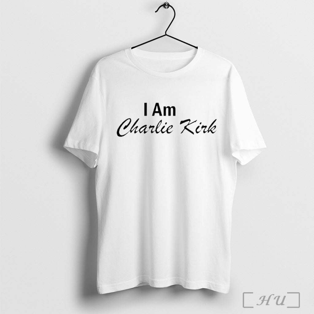 Officials I Am Charlie Kirk T Shirt