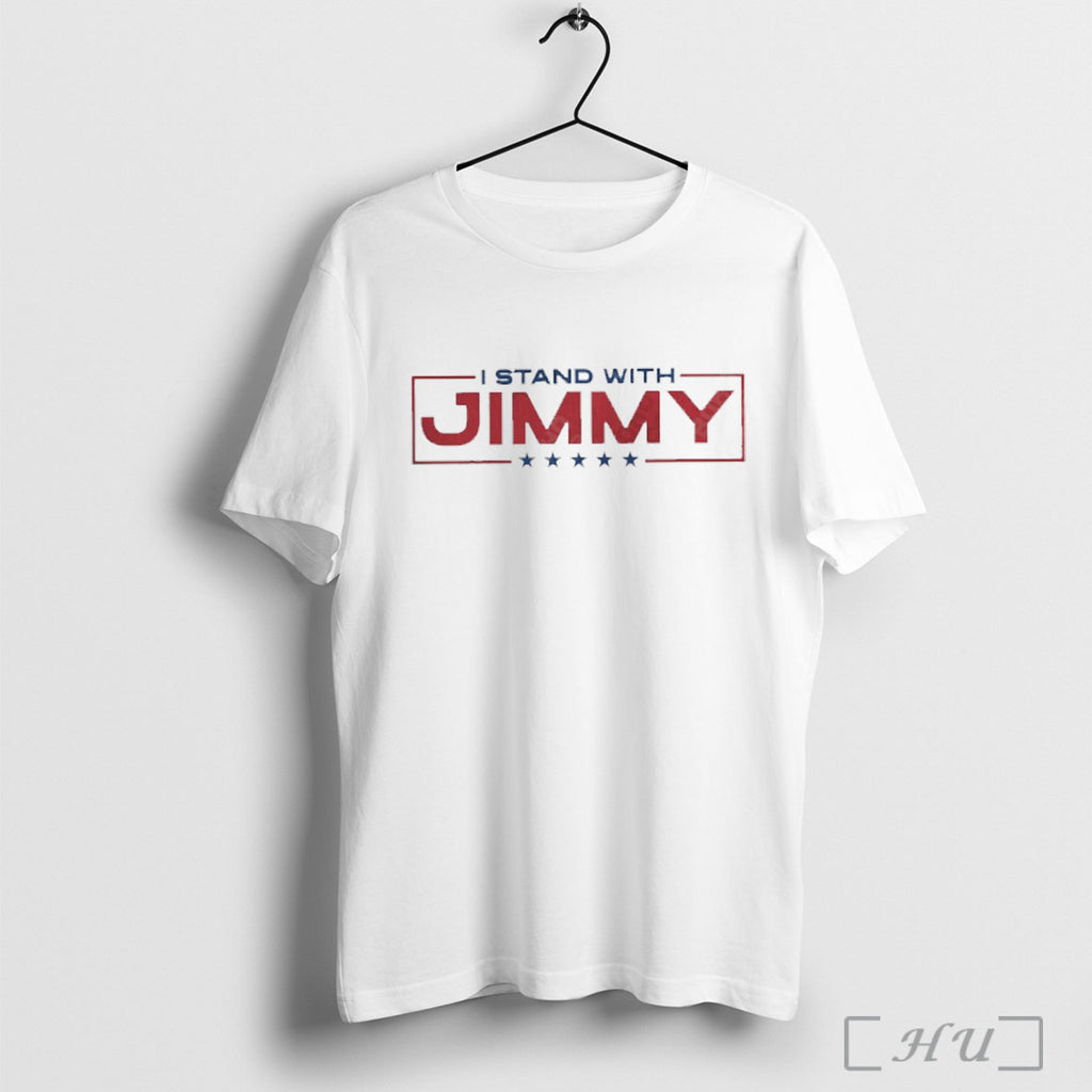 Officials I Stand With Jimmy Kimmel Late Night Tv T Shirt