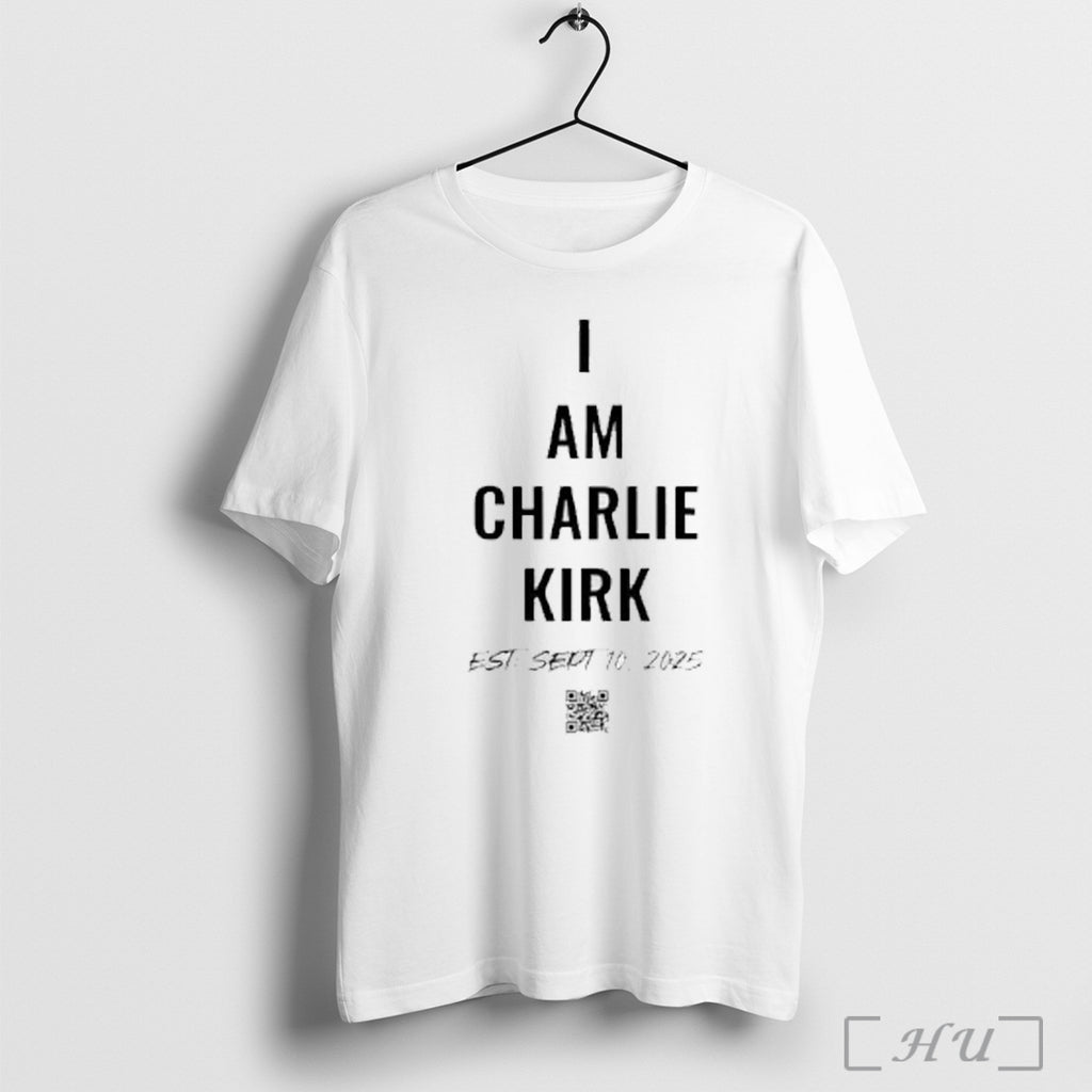 Officials I Am Charlie Kirk Est Sept 20 2025 T Shirt