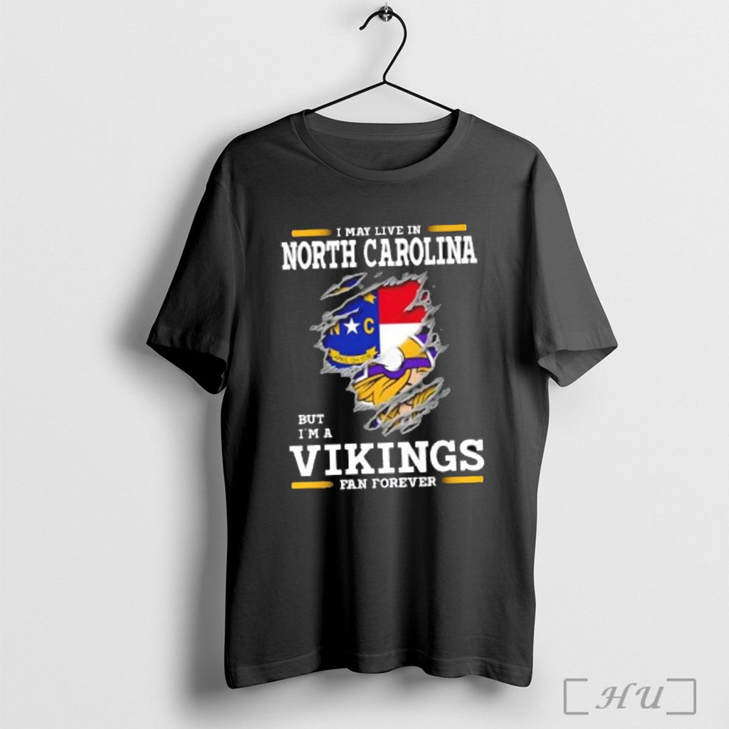 Officials I May Live In North Carolina But Im A Minnesota Vikings Fan Forever