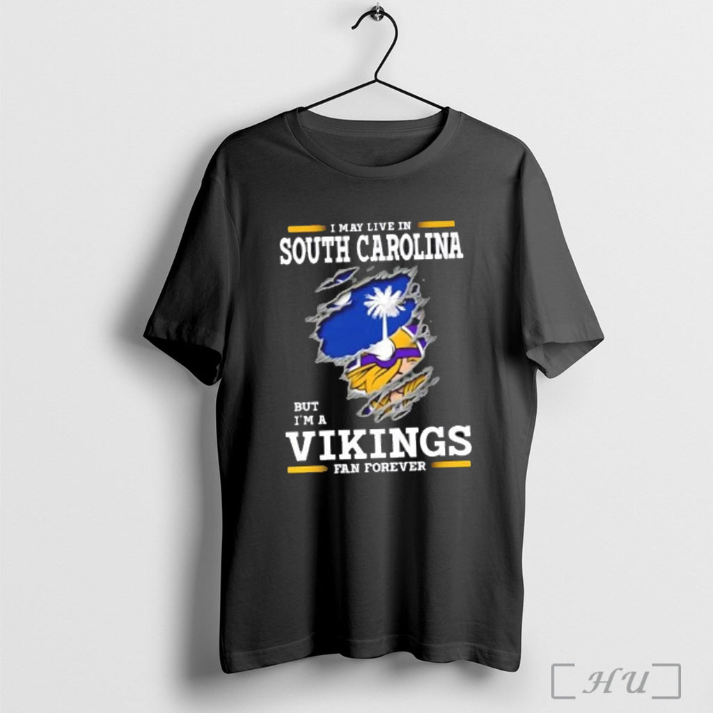 Officials I May Live In South Carolina But Im A Minnesota Vikings Fan Forever