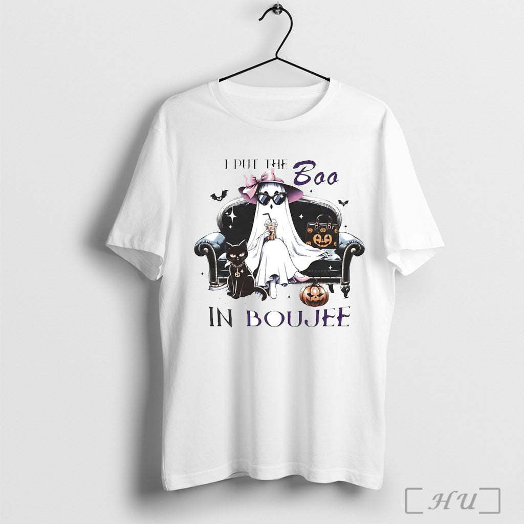 Officials I Put The Boo In Boujee Halloween T Shirt