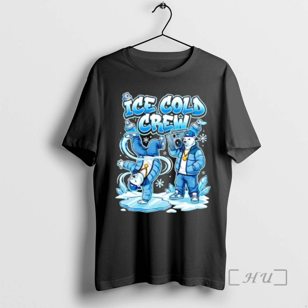 Officials Ice Cold Crew Hip Hop Polar Bear Breakdance Christmas