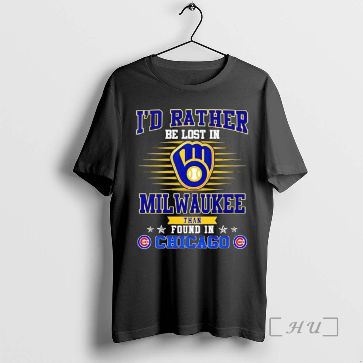 Officials Id Rather Be Lost In Milwaukee Brews Than Found In Chicago Cubs Premium T-Shirts, Hoodie, Sweatshirt