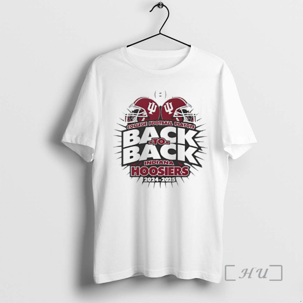 Officials Indiana Football 2024 2025 College Football Playoff Back To Back Premium T Shirts Sweater