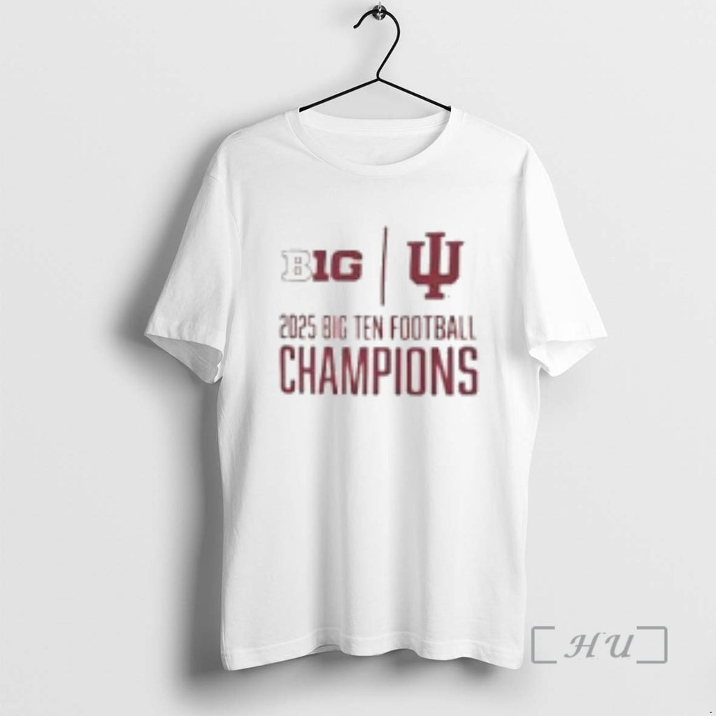 Officials Indiana Football 2025 Big Ten Champions Score 2 Sided