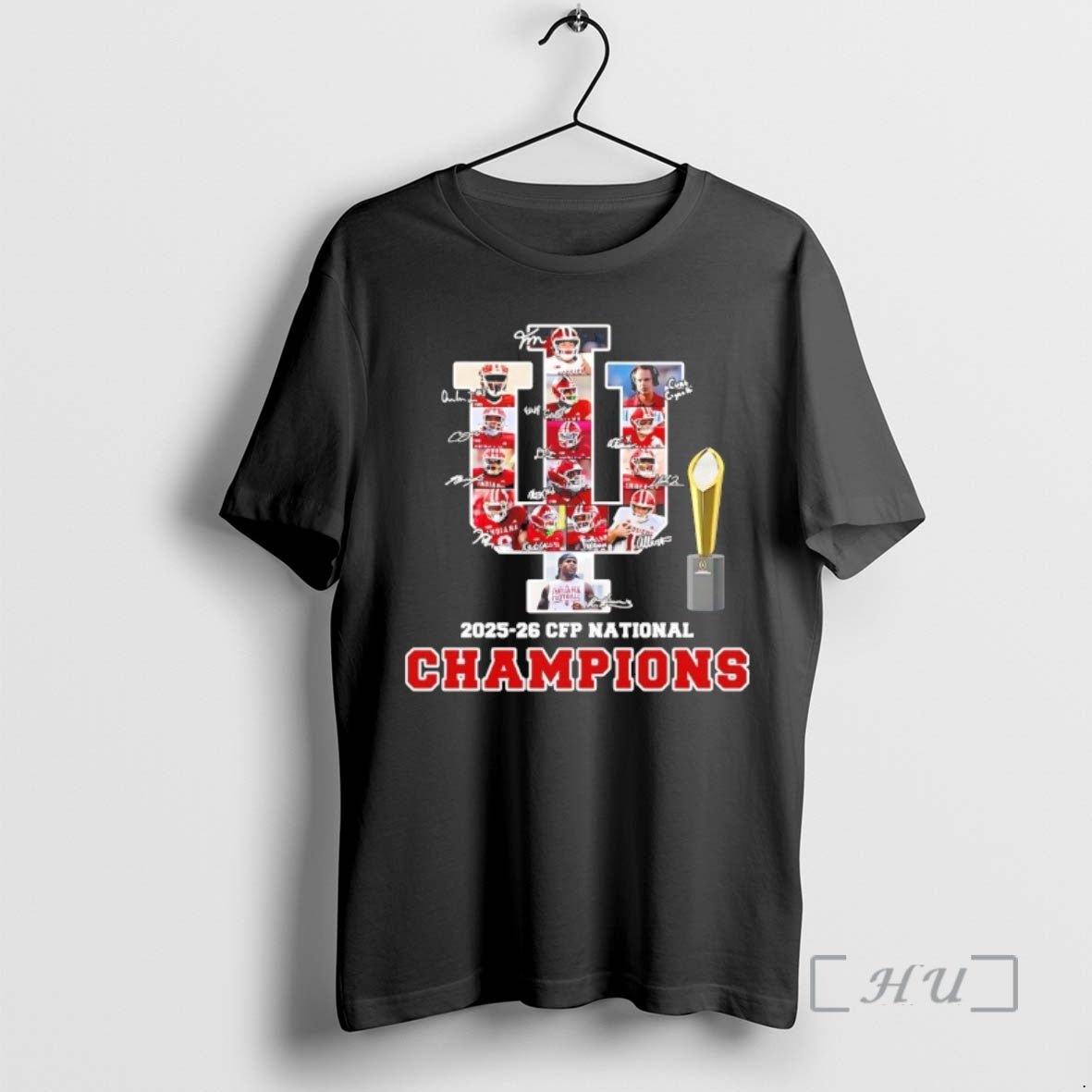 Officials Indiana Football Players Signatures 2025 26 Cfp National Champions T-Shirts, Hoodie, Sweatshirt | WearSparks.com