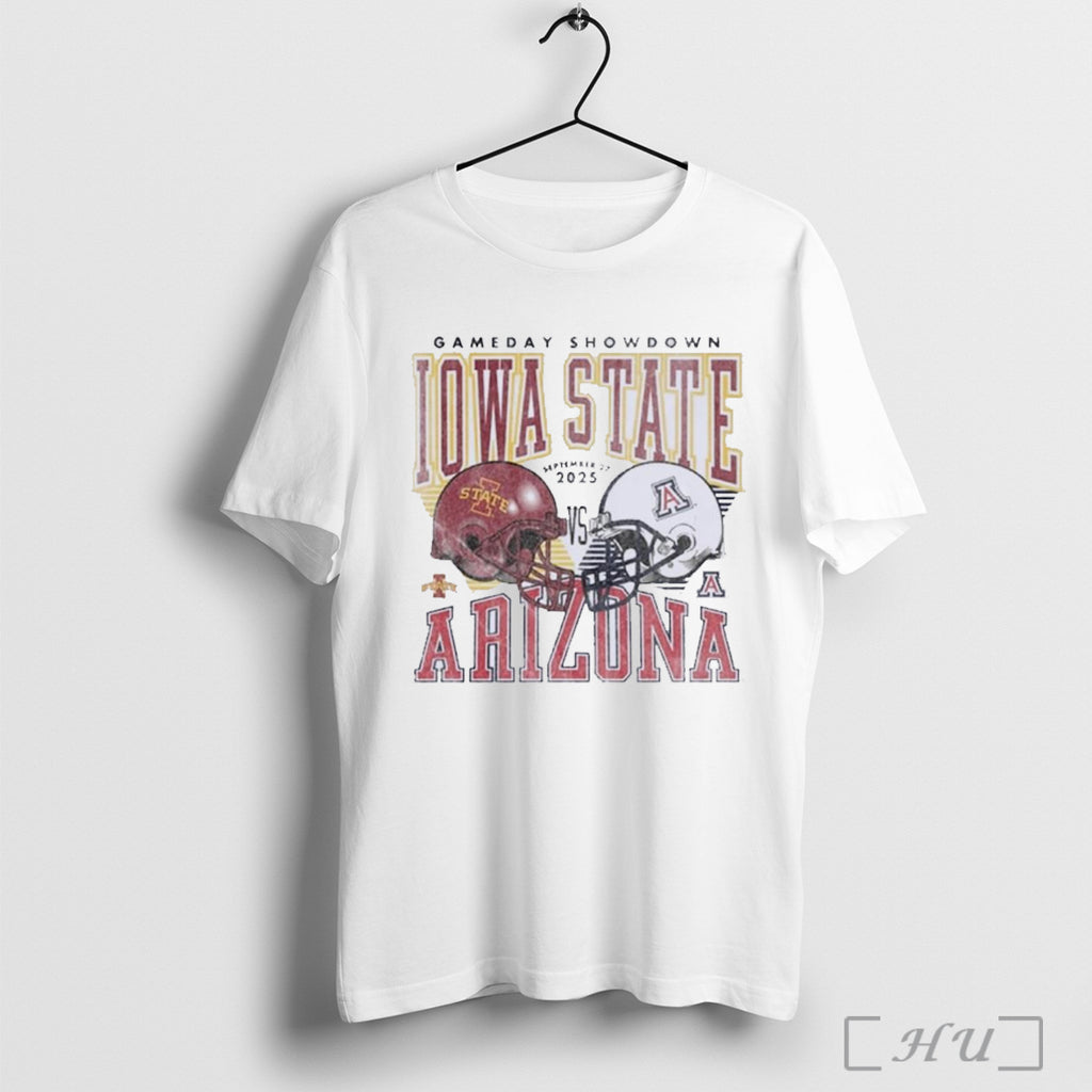 Officials Iowa State Cyclones Vs Arizona Wildcats 2025 Gameday Showdown Football T Shirt