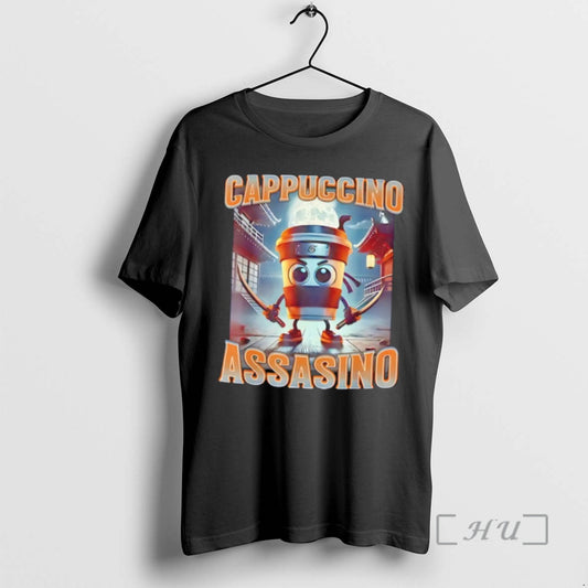 Officials Italian Brainrot Cappuccino Assassino Cappuccino Funny T-Shirts, Hoodie, Sweatshirt | WearSparks.com