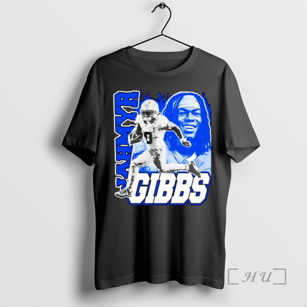 Officials Jahmyr Gibbs Detroit Lions Football Graphic