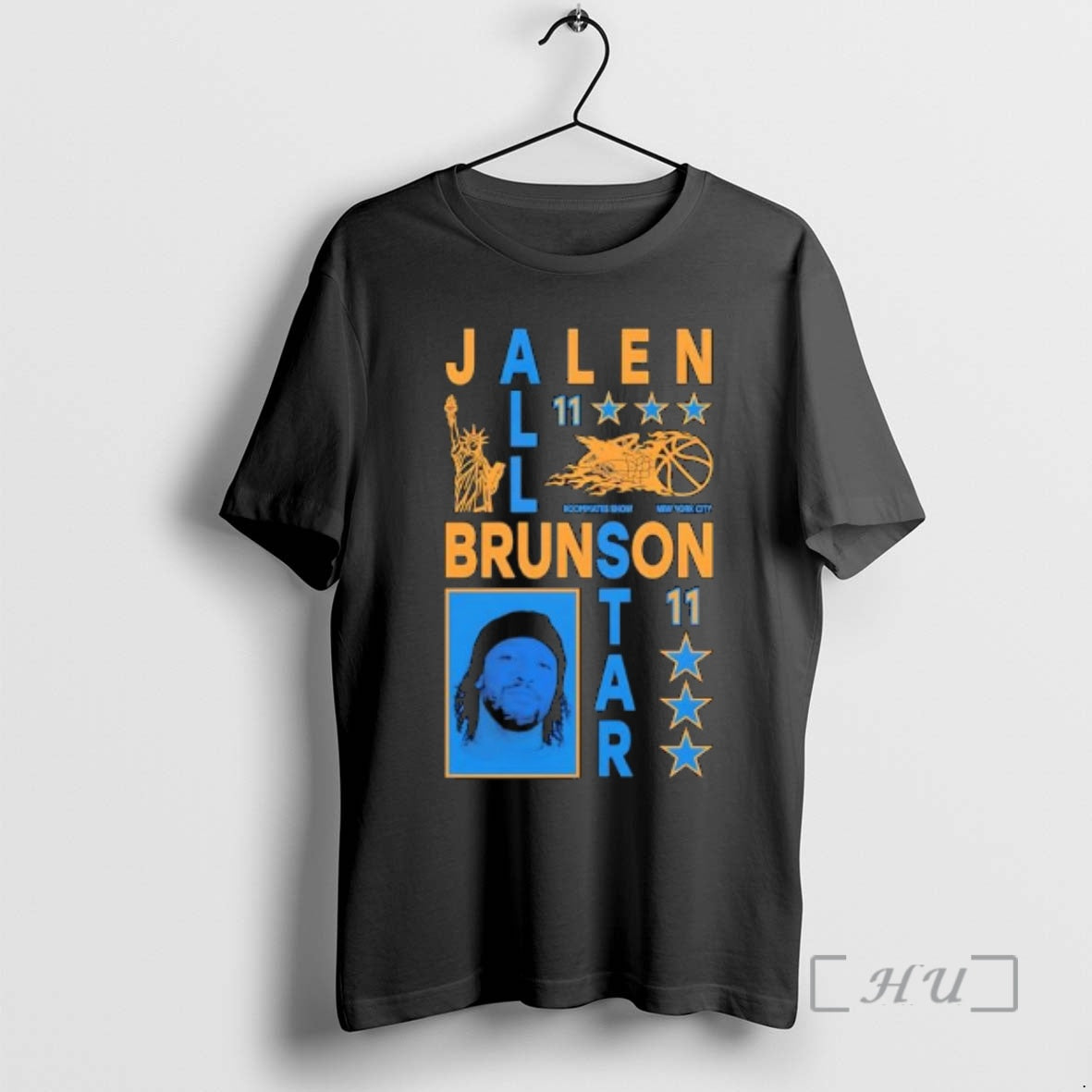 Officials Jalen Brunson 11 New York Team Star Graphic T-Shirts, Hoodie, Sweatshirt | WearSparks.com
