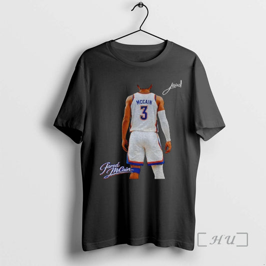 Officials Jared Mccain Oklahoma City Thunder Basketball Signature