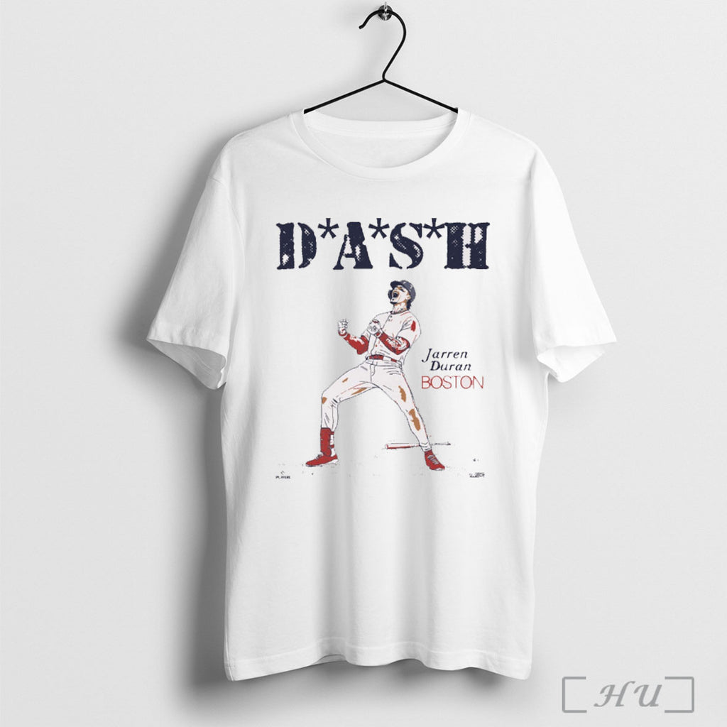 Officials Jarren Duran Dash Boston Red Sox Mlb Painting T Shirt