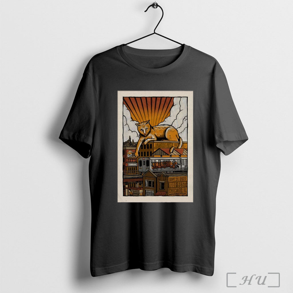 Officials Jawbreaker Riot Fest September 21 2025 Douglass Park In Chicago Il T Shirt