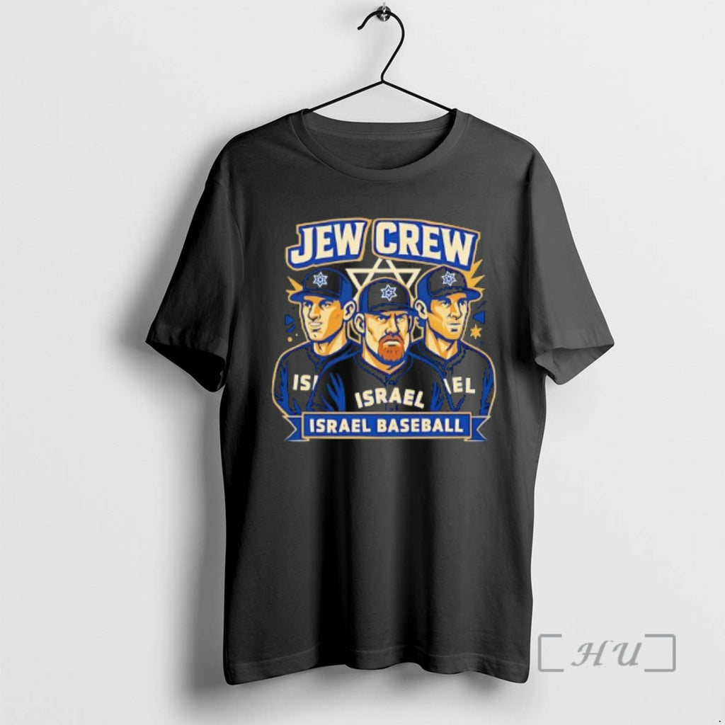 Officials Jew Crew Israel Baseball Team Graphic