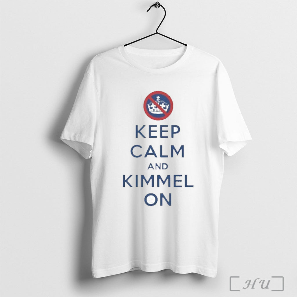 Officials Jimmy Kimmel Keep Calm And Kimmel On T Shirt