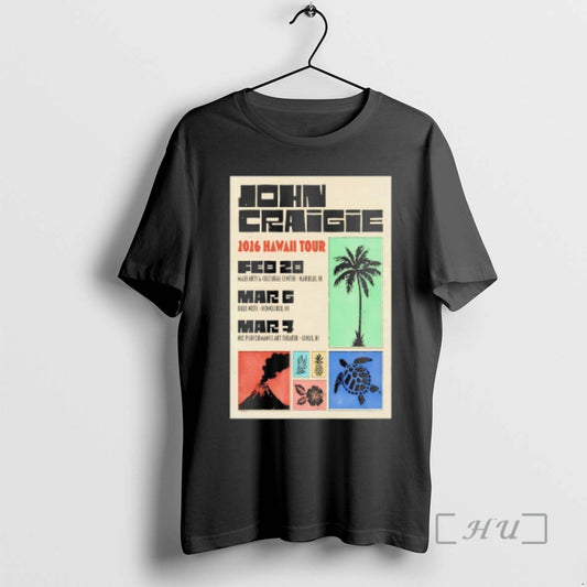 Officials John Craigie Hawaii Tour 2026 T-Shirts, Hoodie, Sweatshirt | WearSparks.com