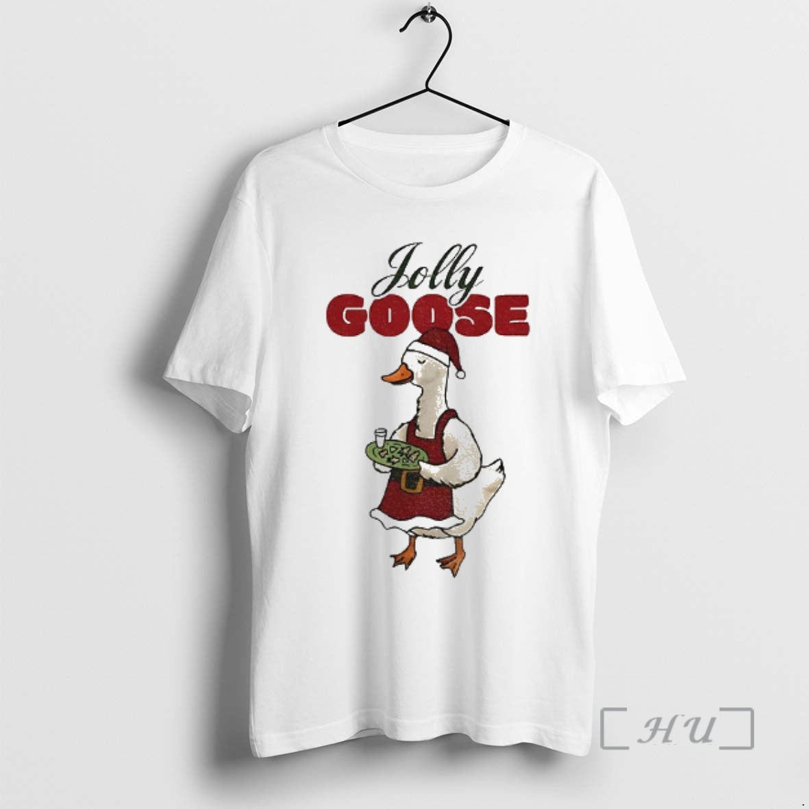 Officials Jolly Goose Santa Hat Merry Christmas