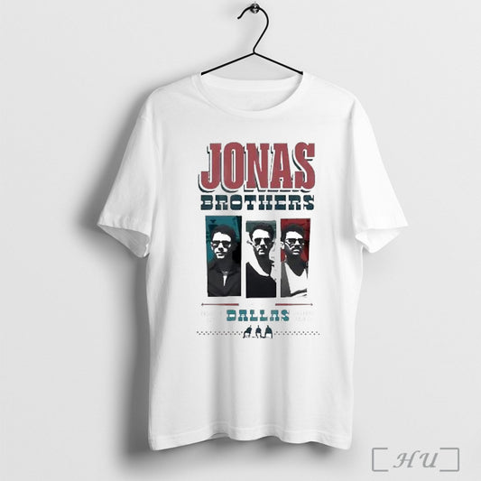 Officials Jonas Brothers Band In Dos Equis Pavilion Dallas Us 2025 T Shirt