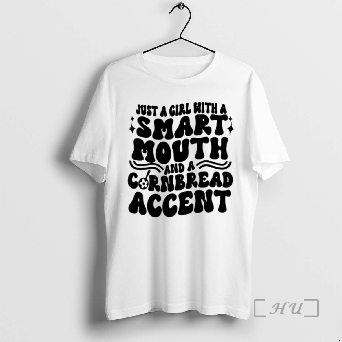 Officials Just A Girl With A Smart Mouth And Cornbread Accent Premium T Shirts Sweater